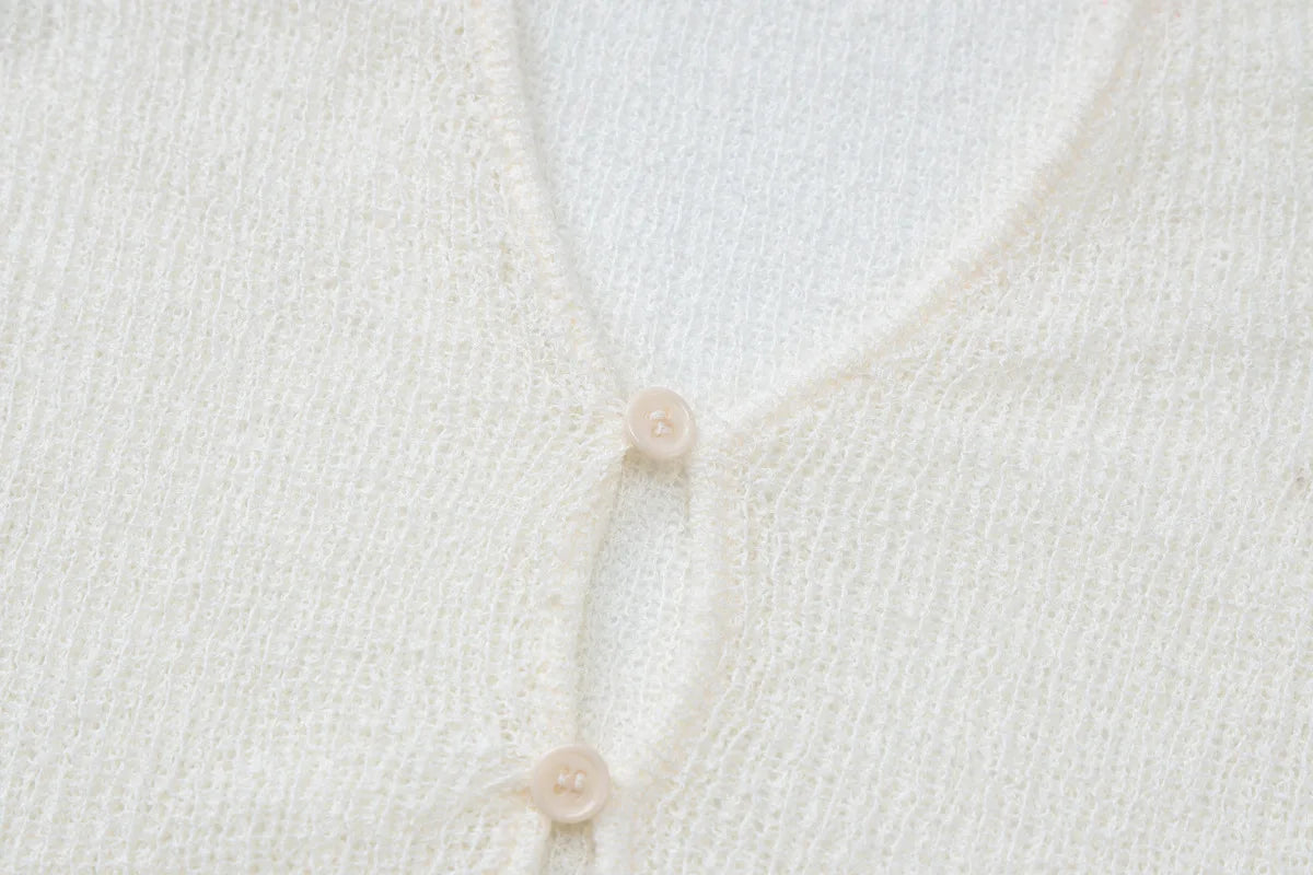 שמלת מקסי חוף סרוגה - Marina