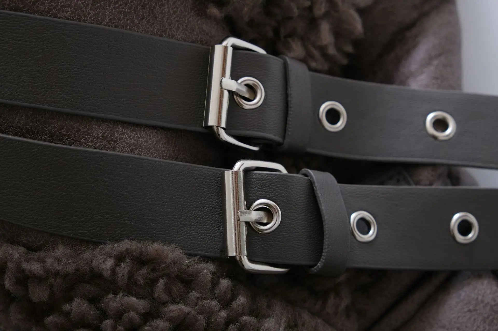 מעיל עור פרווה פנימית - אריק