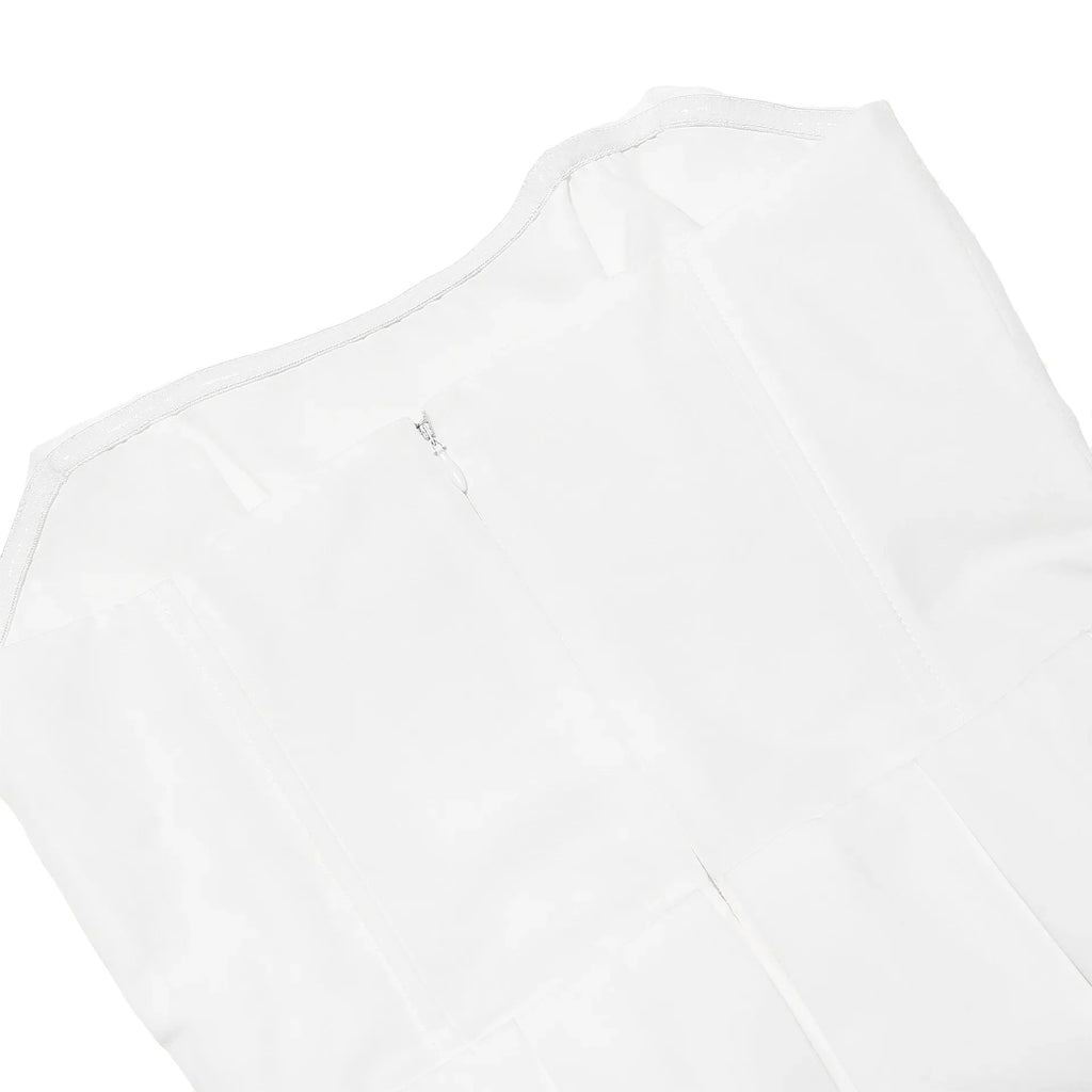 שמלת מיני סטרפלס בגזרת A - Carla