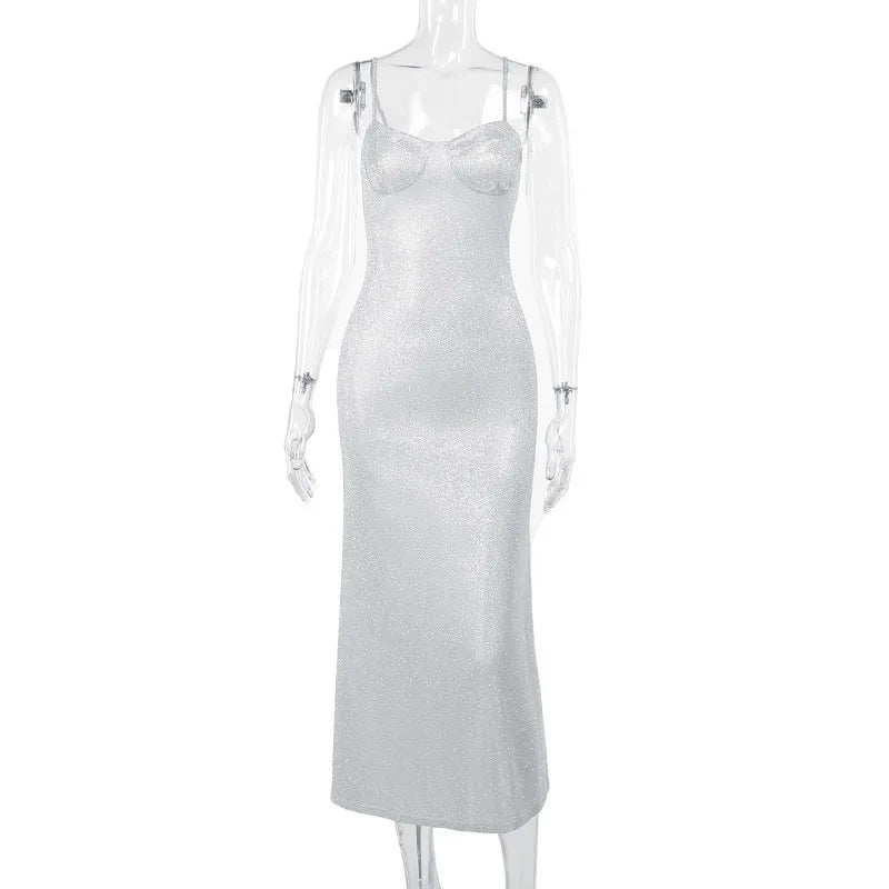 שמלת מקסי נצנצים - טיני