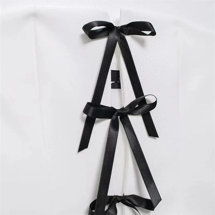 Strapless form with bow tie decoration - Millis