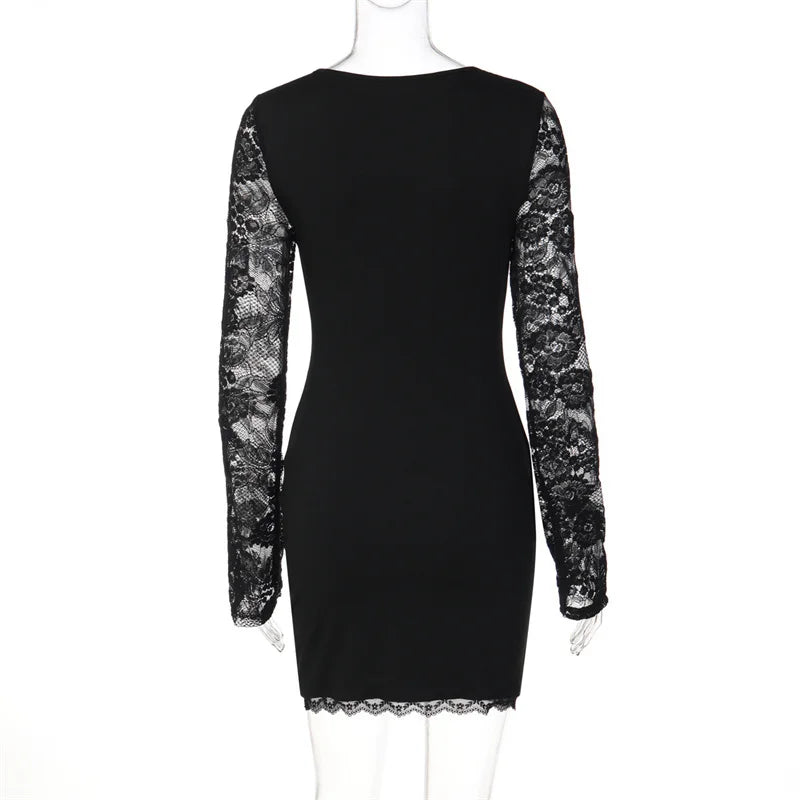 Lace mini dress - Ronli