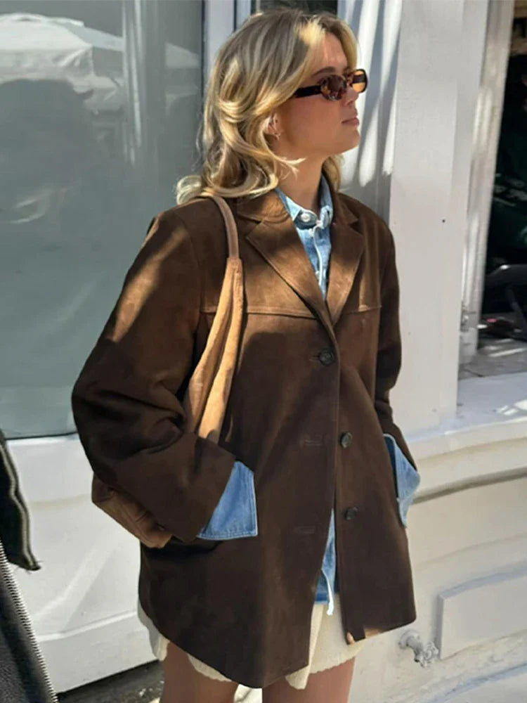 ג'קט זמש בעיטור כפתורים - ג'ייל