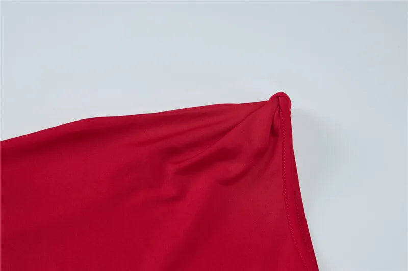 שמלת מיני בעיצוב אסימטרי בעיטור שובל - נינה