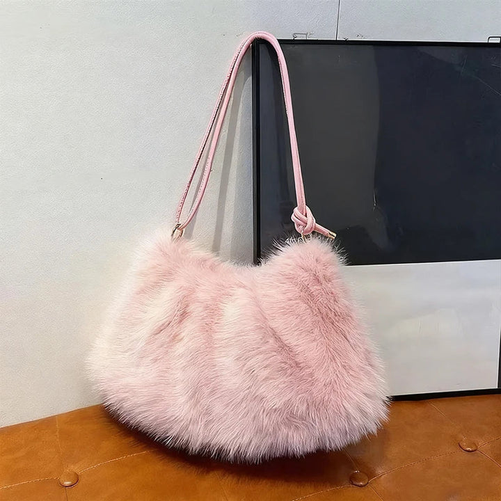 Fur design bag