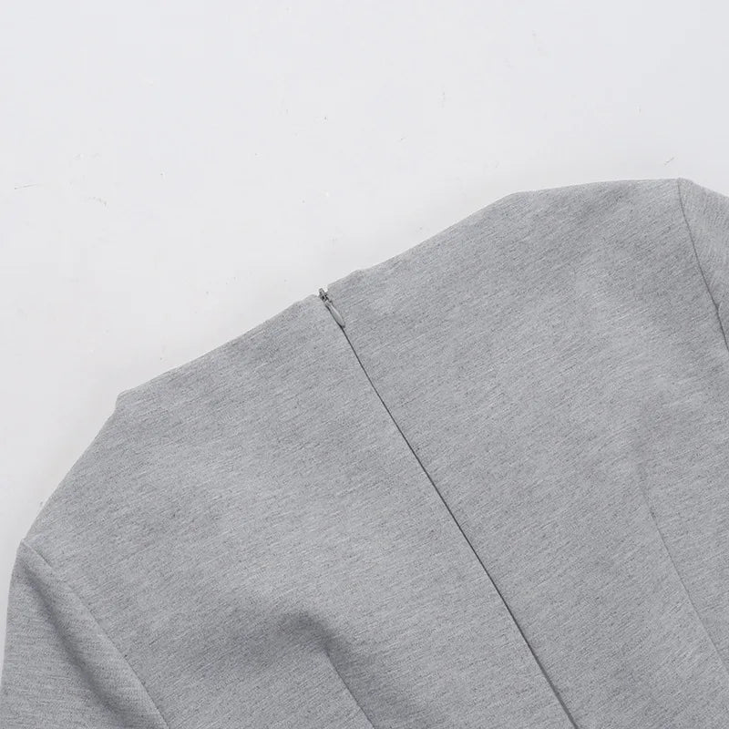 שמלת מיני חורפית בגזרת A - שלי