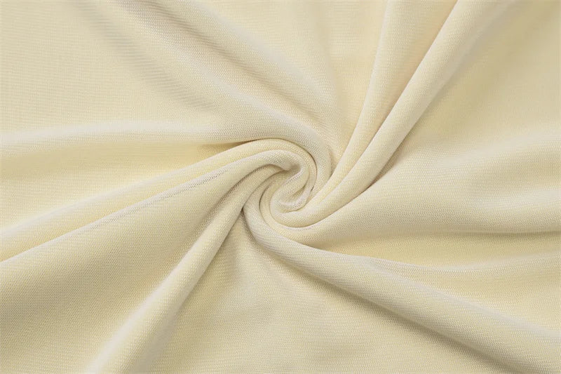 שמלת מקסי רשת בשילוב תחתית בעיצוב פתח וגב פתוח - ג'יין