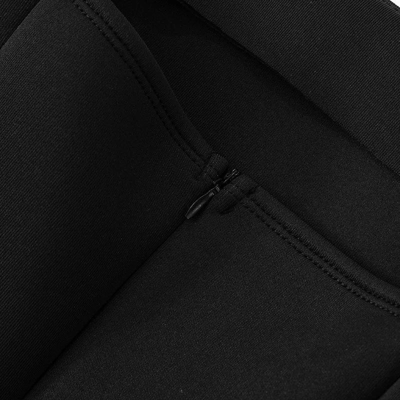 שמלת מיני בעיצוב שרוולי רשת נצנצים - GADE