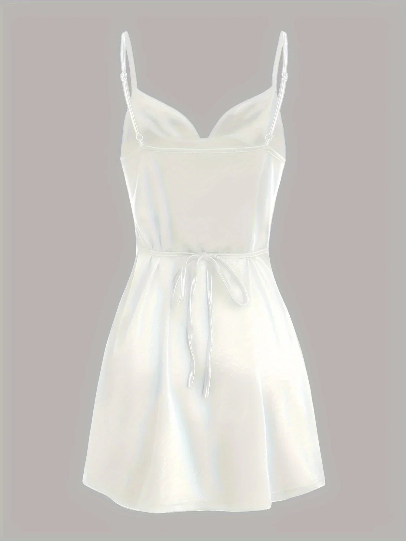 שמלת מיני סאטן - ביאנקה