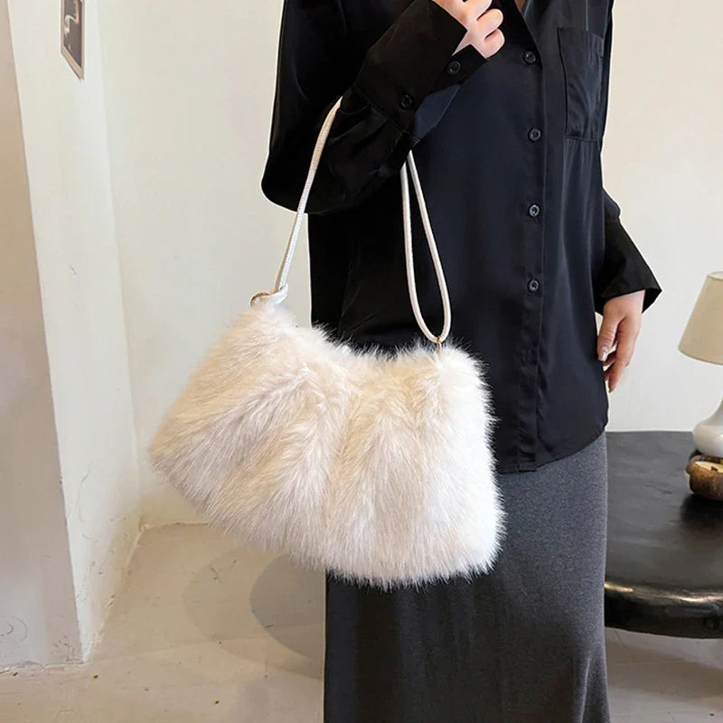 Fur design bag
