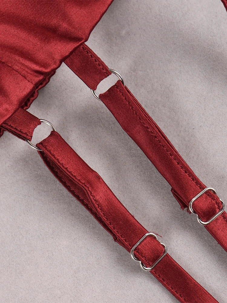 שמלת מקסי סאטן אלגנטית שסע עמוק - ונסיה