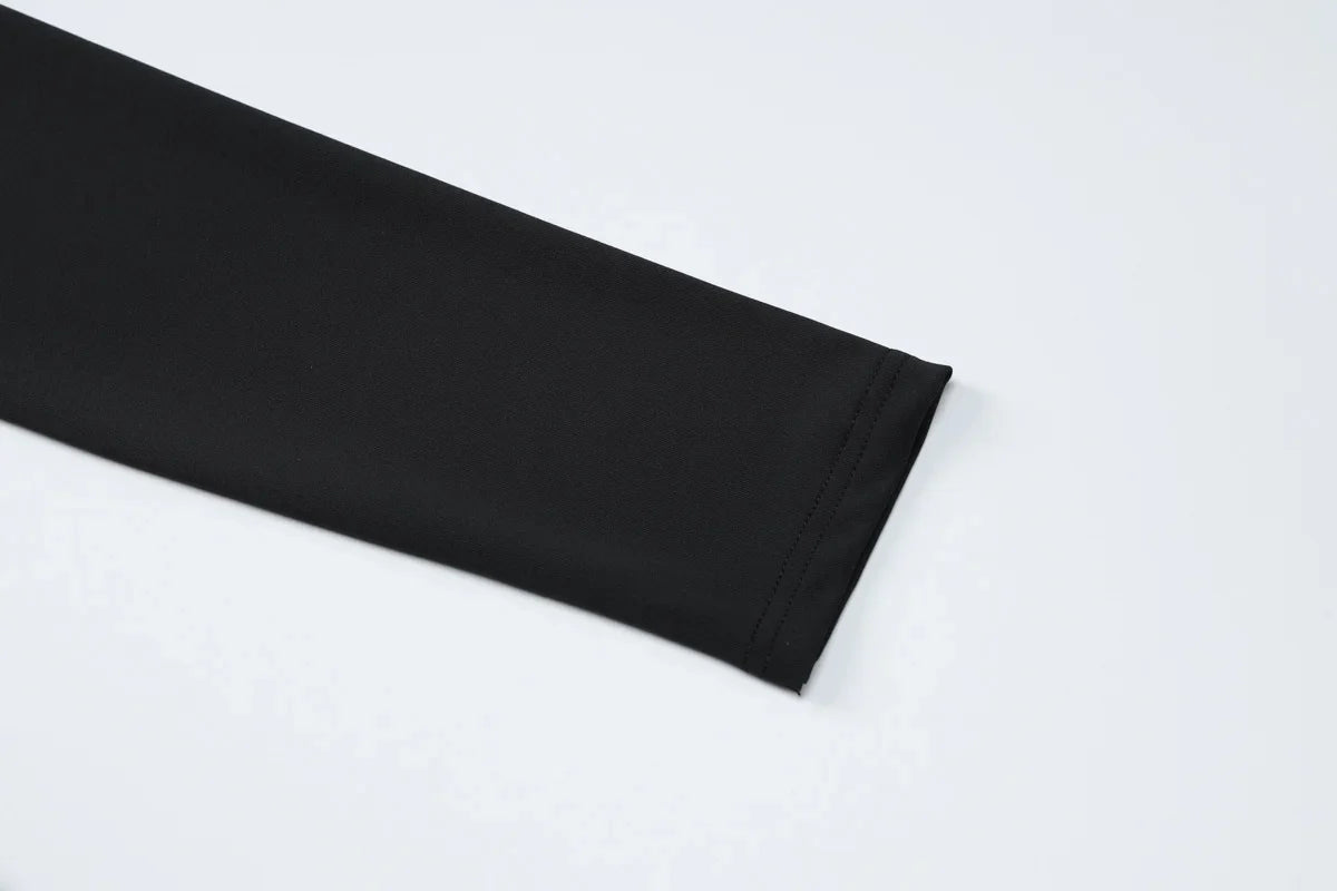 שמלת מקסי גב ומותן פתוח בעיטור שרשראות - דניס