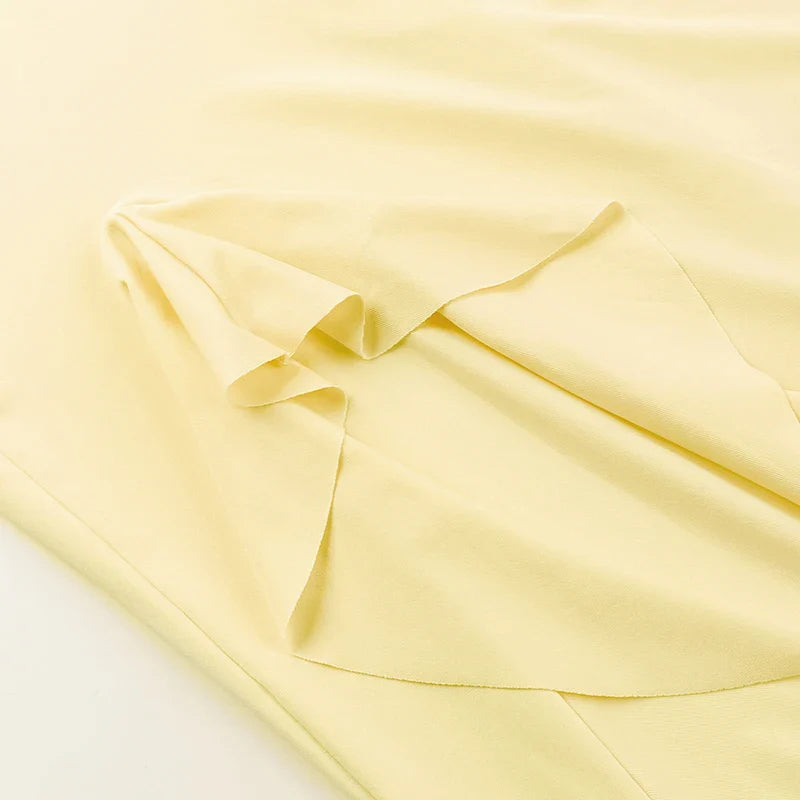 שמלת מקסי אלגנטית בעיצוב שסע מלמלה - פלור