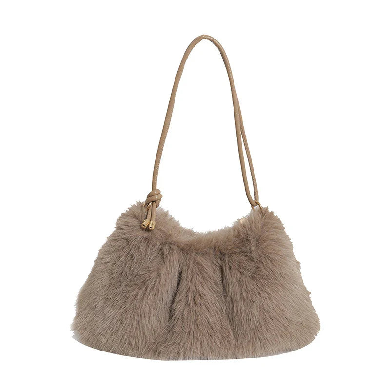 Fur design bag