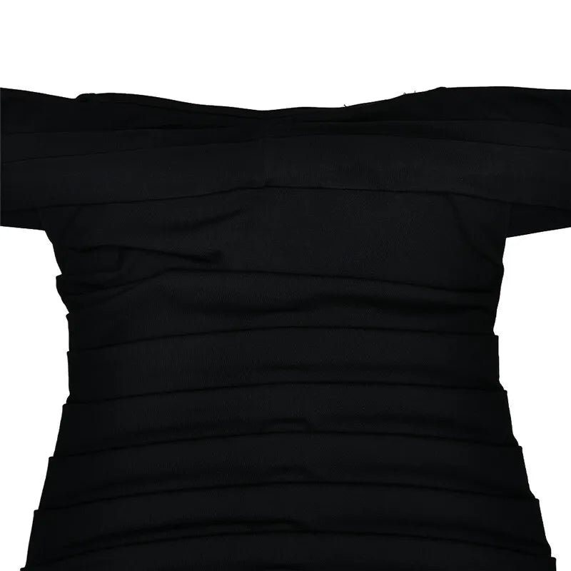 שמלת מקסי כתפיים חשופות - תהילה