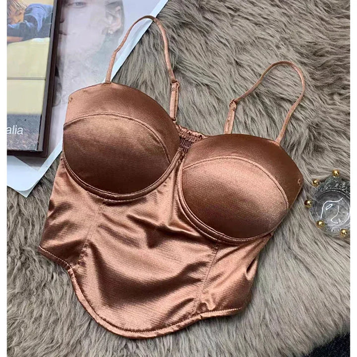 Satin Top - Clay 