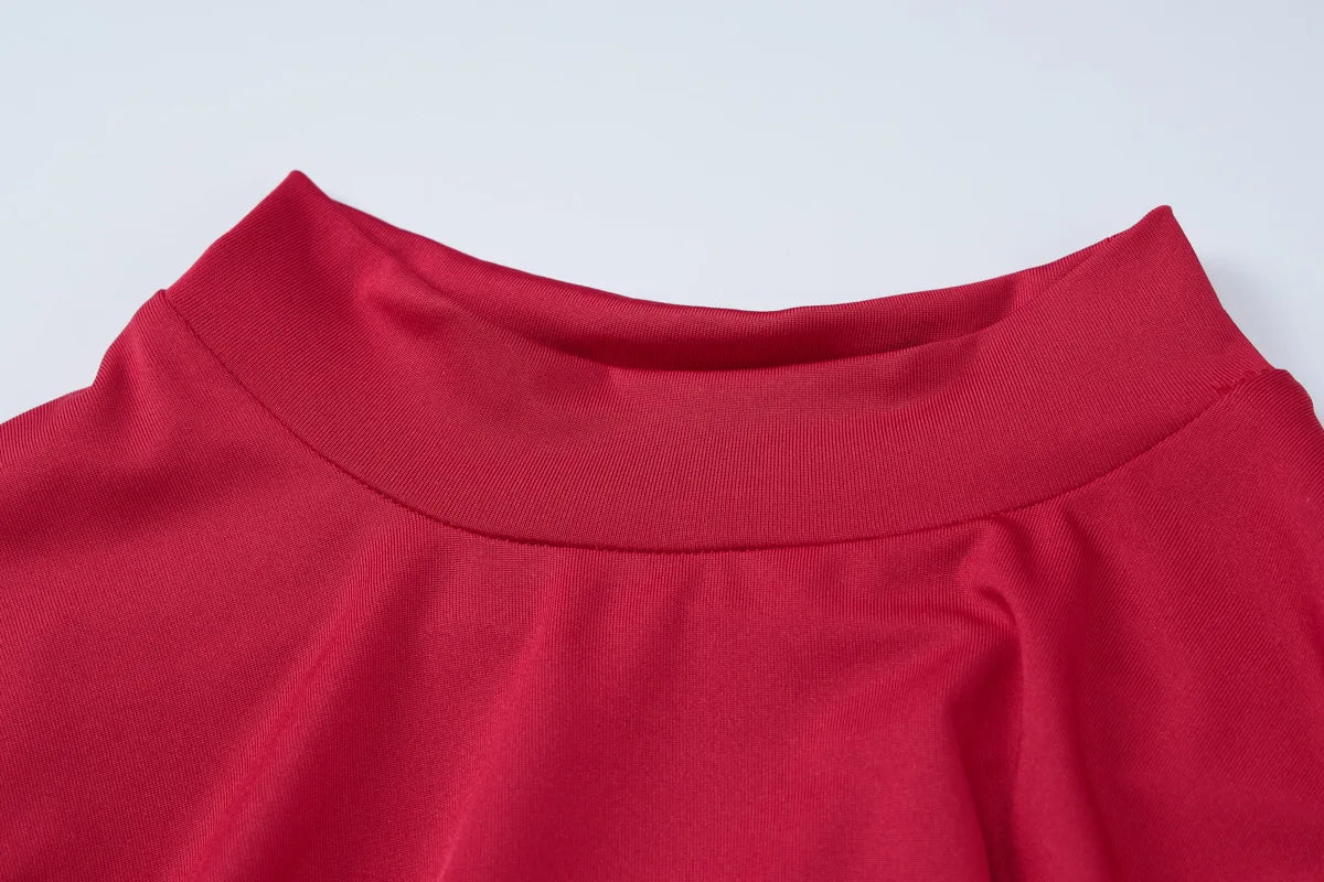 שמלת מקסי בעיצוב פתח במותן ושסע עמוק - Izabella