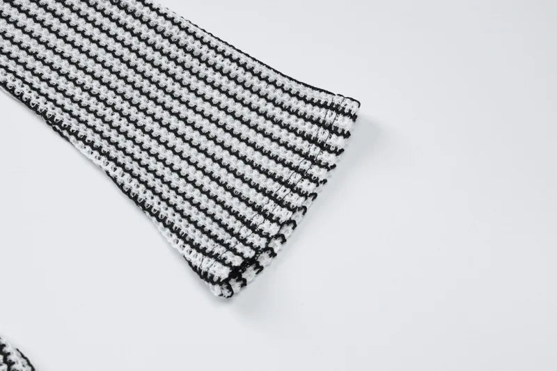 שמלת מיני פסים גב פתוח - קלרה