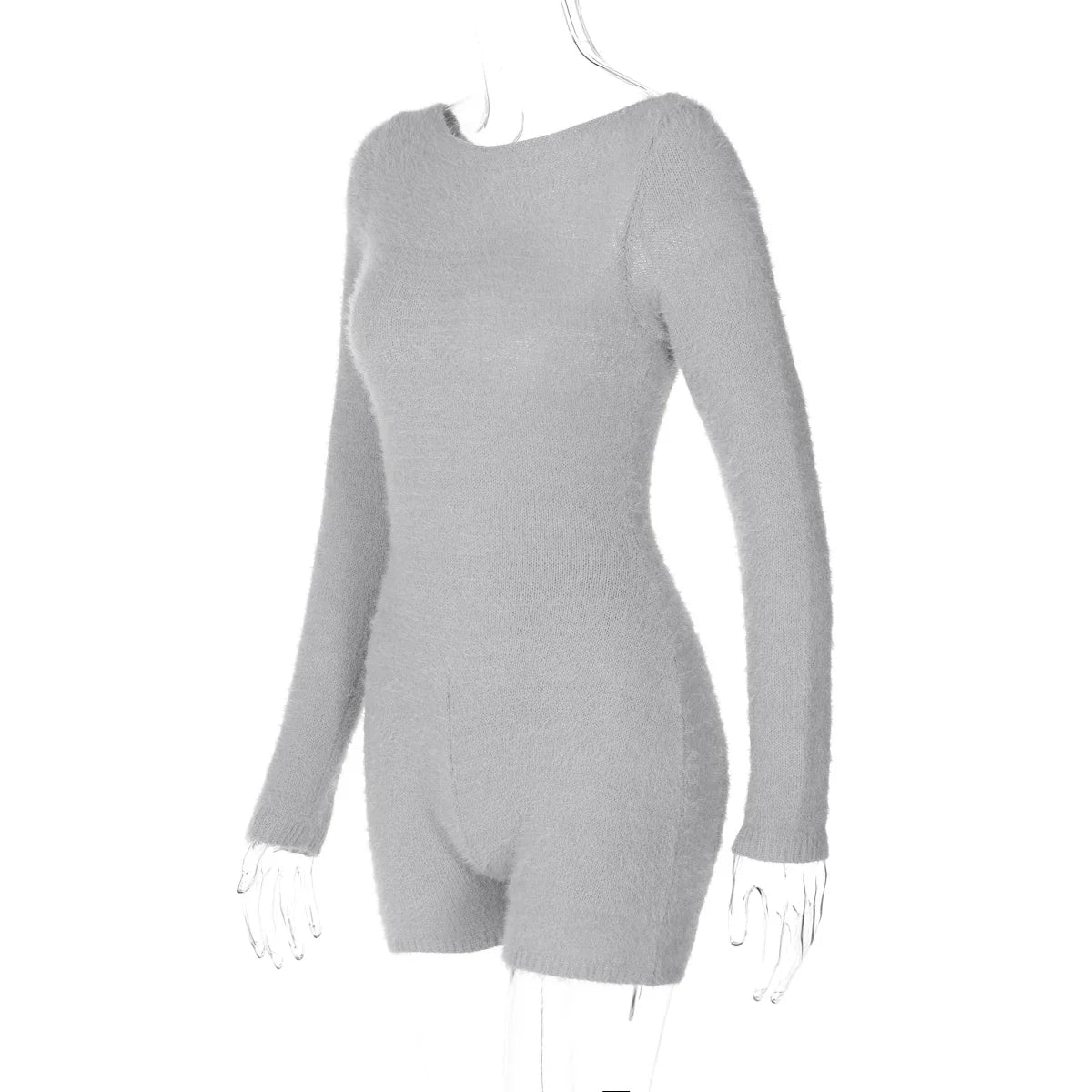 אוברול צמרי קצר כתפיים חשופות - Elaine