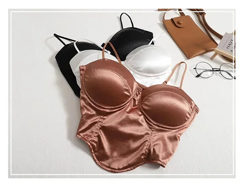 Satin Top - Clay 