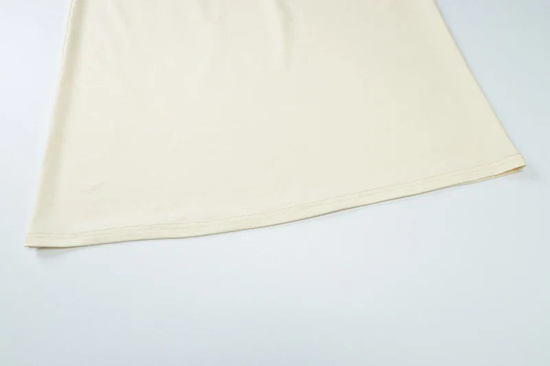 סט שני חלקים חצאית מקסי וחולצת כתפיים חשופות - ינאי