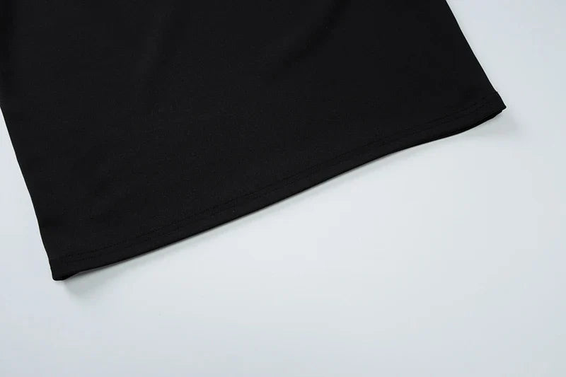 שמלת מיני סטרפלס בעיטור תחרה - מלי