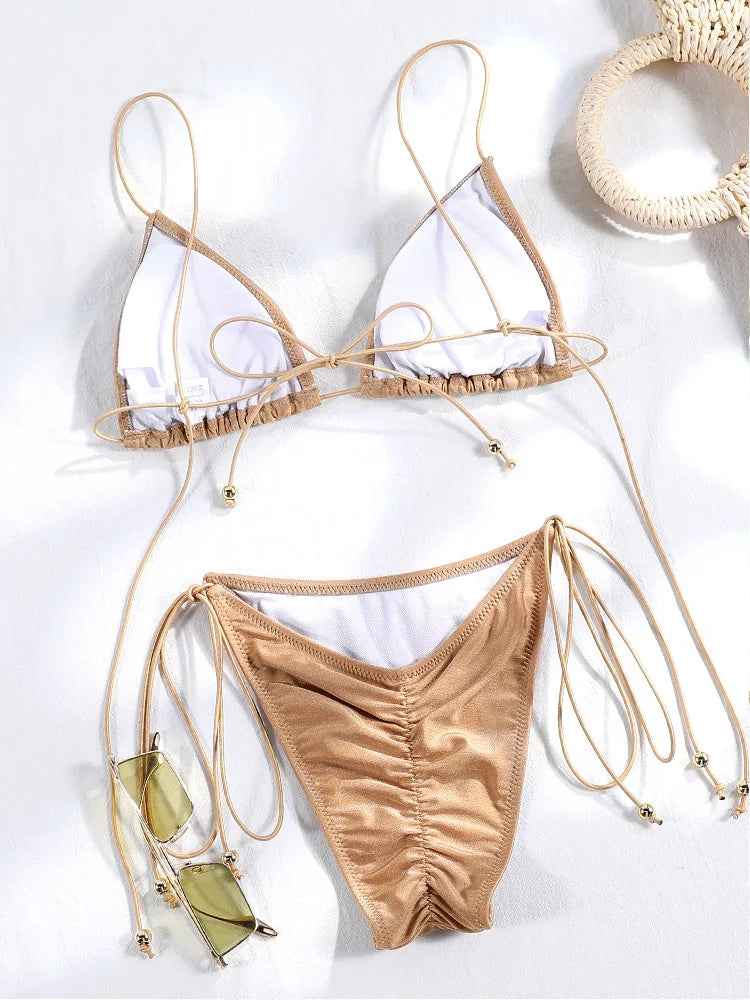 בגדי ים ביקיני במגוון צבעים - לינדה