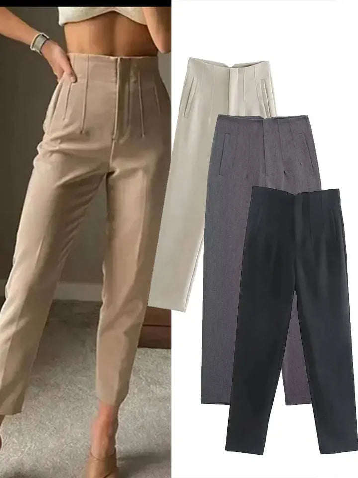 Tailored pencil pants