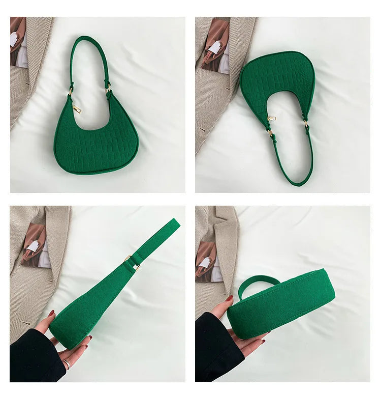 Faux leather bag with rough texture design