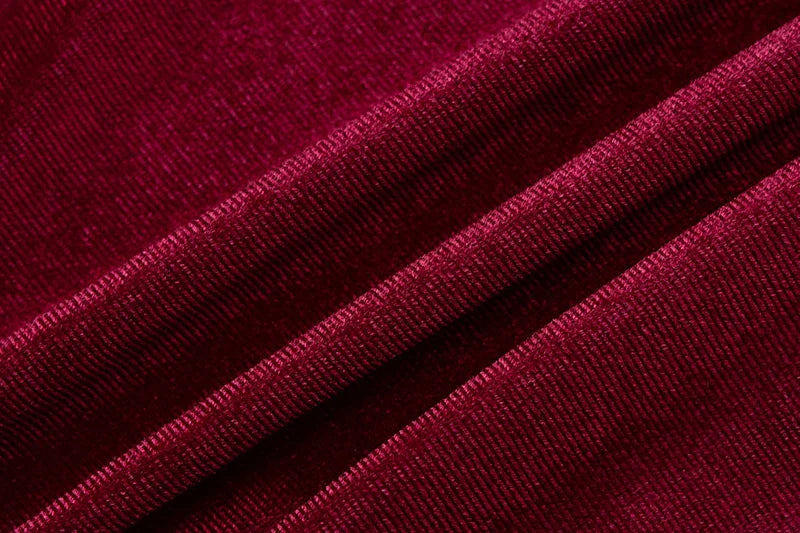 שמלת מיני סטרפלס קטיפה - דורין