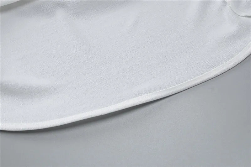 סט שני חלקים סרוג חולצה בסגירת כפתורים וחצאית מקסי - PARIS