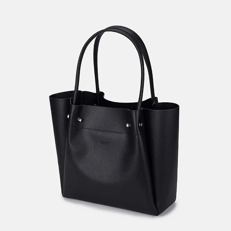Classic design faux leather bag
