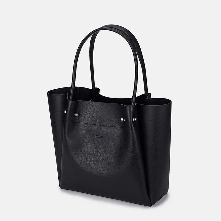 Classic design faux leather bag
