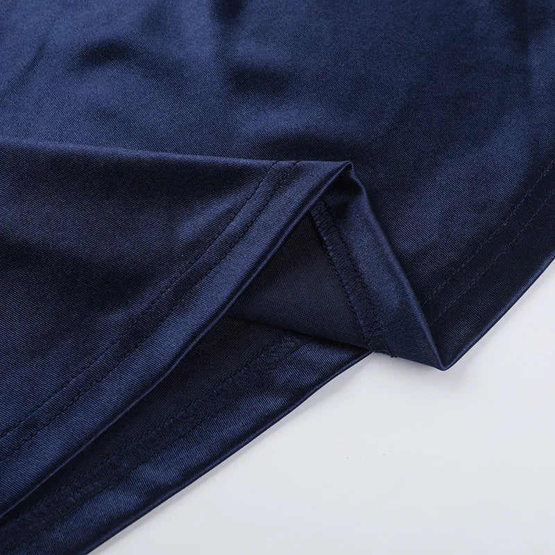 שמלת מקסי סאטן גב פתוח - ריין