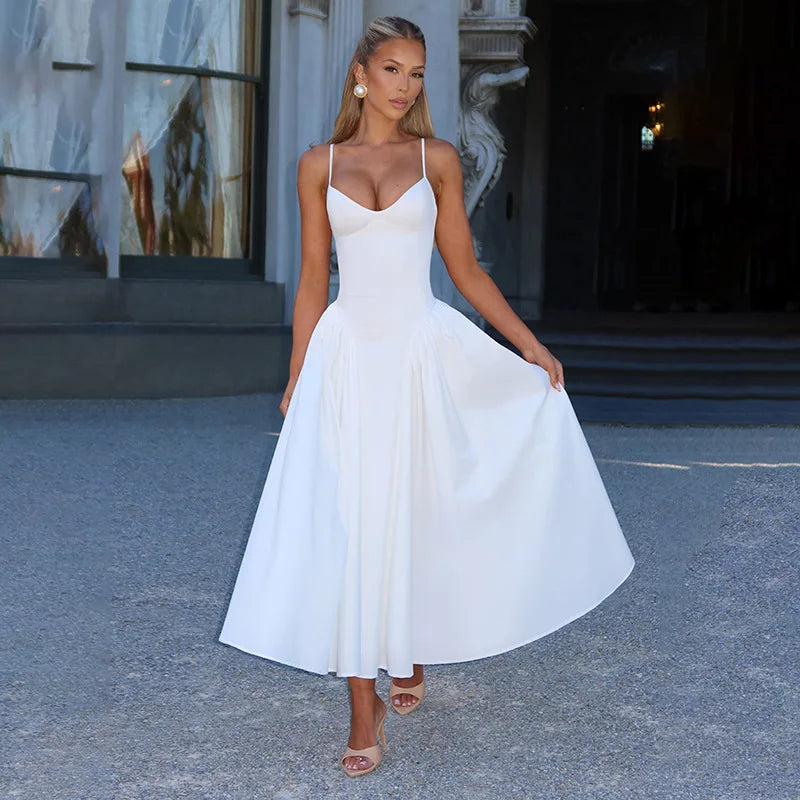 שמלת מידי בעיצוב קלאסי בגזרת A - מרטה