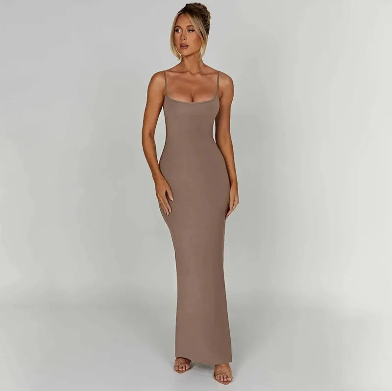 שמלת מקסי צמודה - אניטה