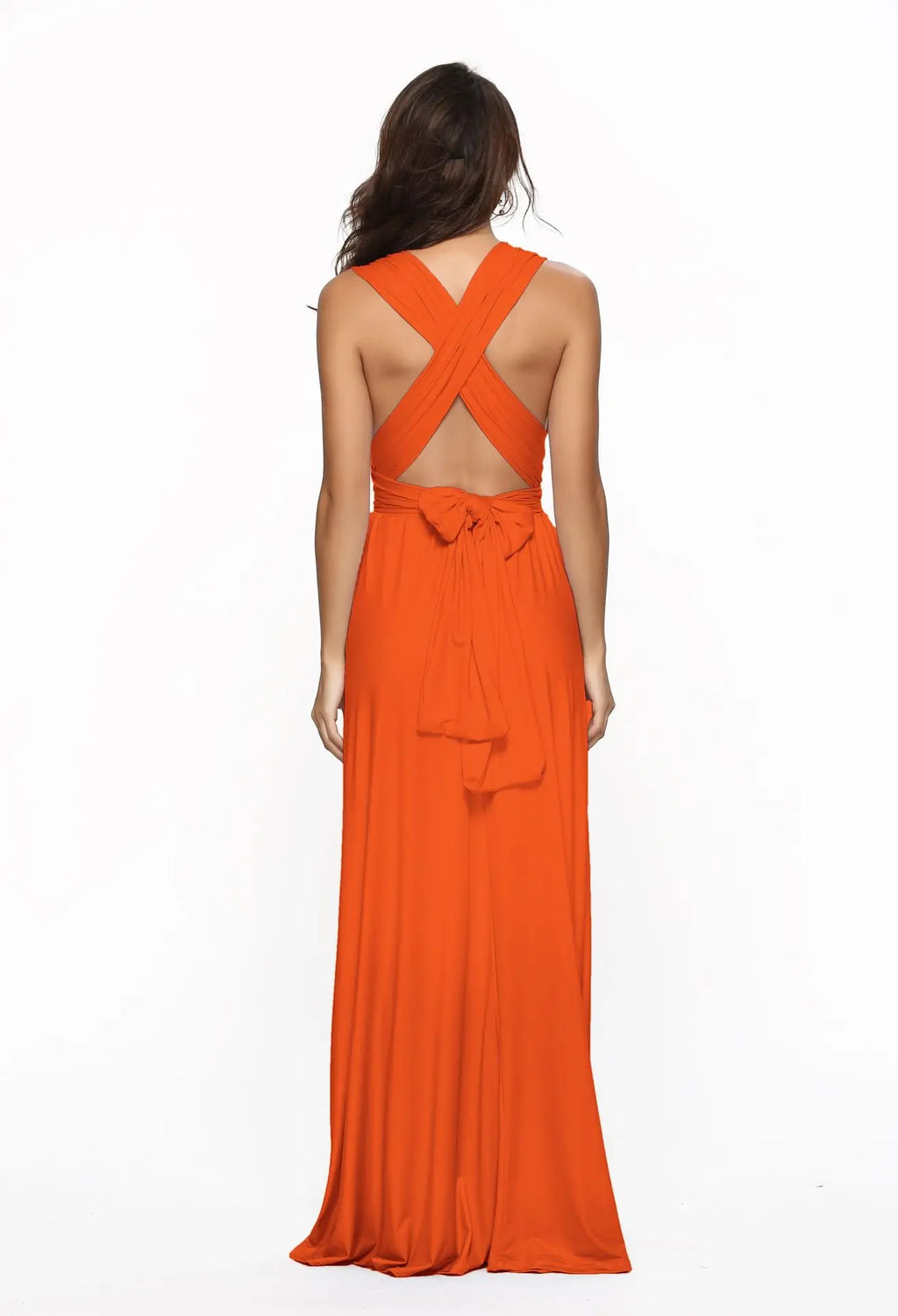 שמלת מקסי סטייל בוהו קשירות בעיצוב אישי לבחירתך - אמיליה