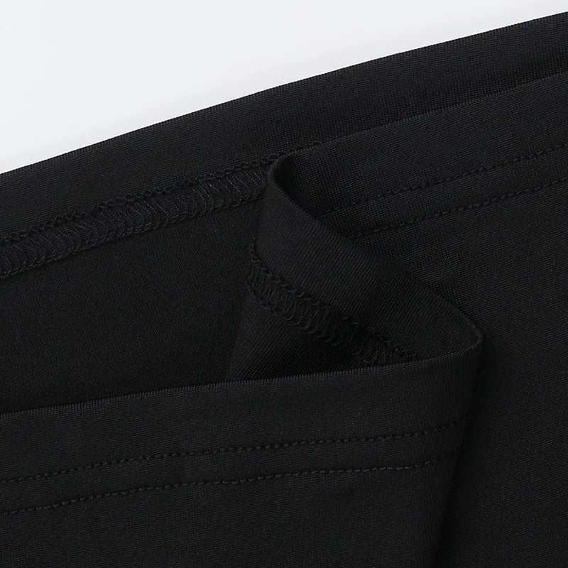 שמלת מידי צמודה בד מחטב בעיטור זרקונים מנצנצים ושרוולונים - Bridget