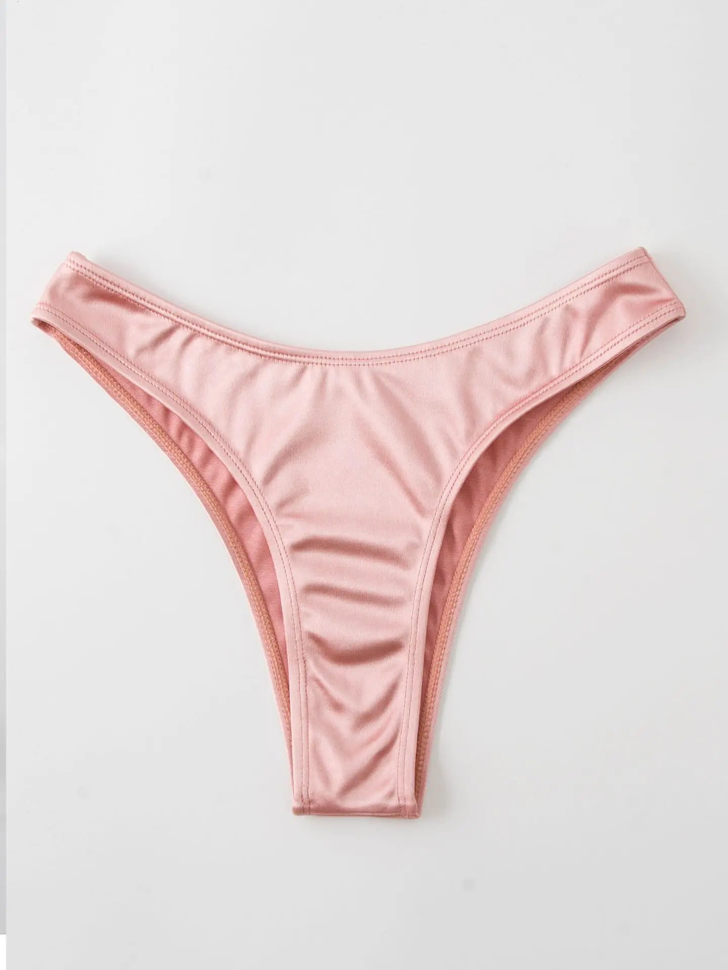 בגד ים סטרפלס גזרה גבוהה - ARIEL