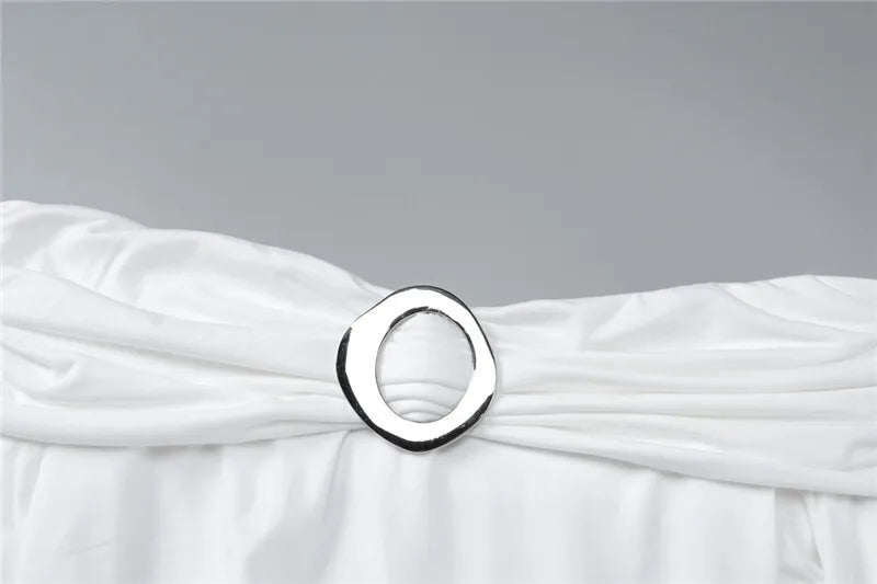 שמלת מקסי כתפיים חשופות - סבין