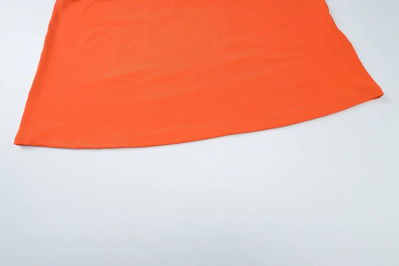 שמלת מקסי גב פתוח בעיטור אבזם פרח - מרינה