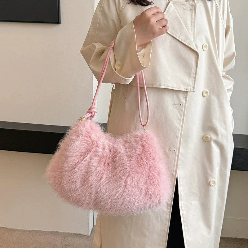 Fur design bag