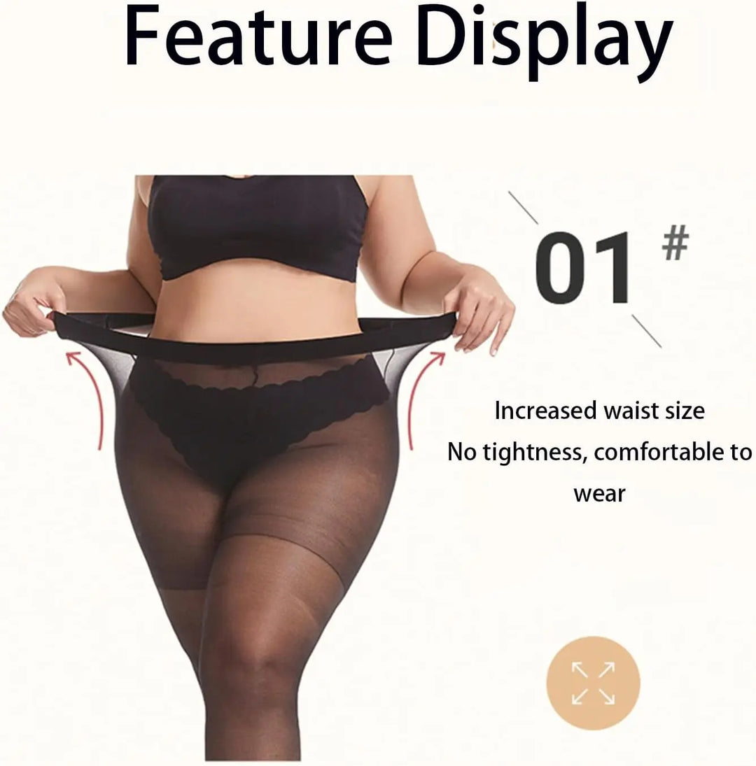 Package of extra stretch tights in various shades 20 dinars