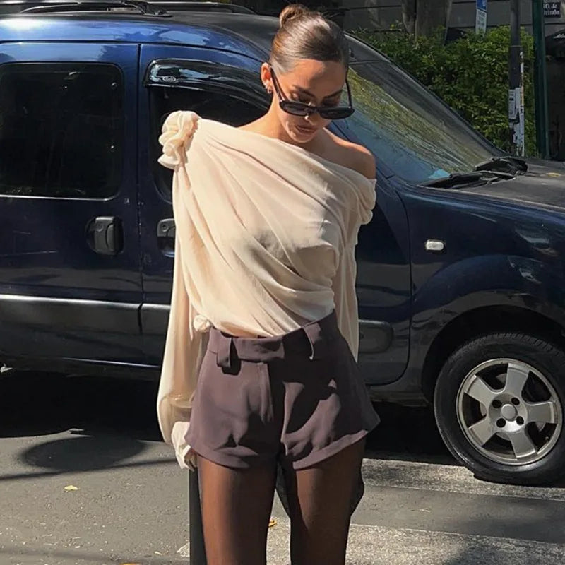 חולצת שיפון -אליזבט