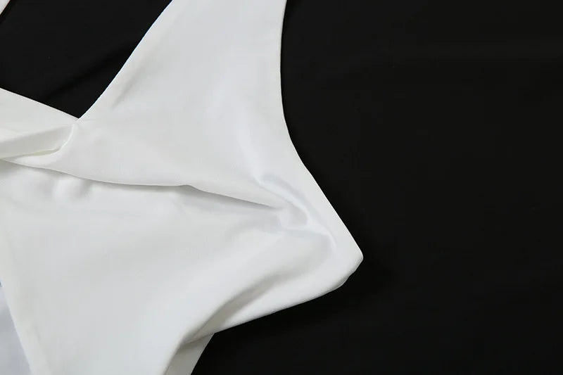 שמלת מקסי צמודה בעיטור מלמלה בעיצוב פתח - Jolene