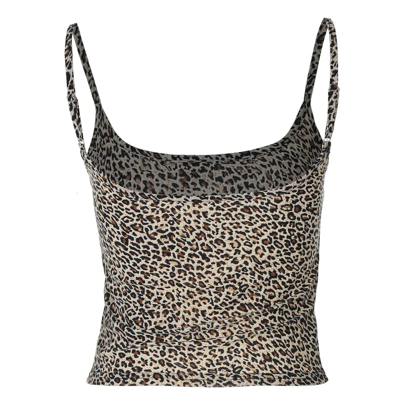 גופייה מנומרת צמודה - TAY