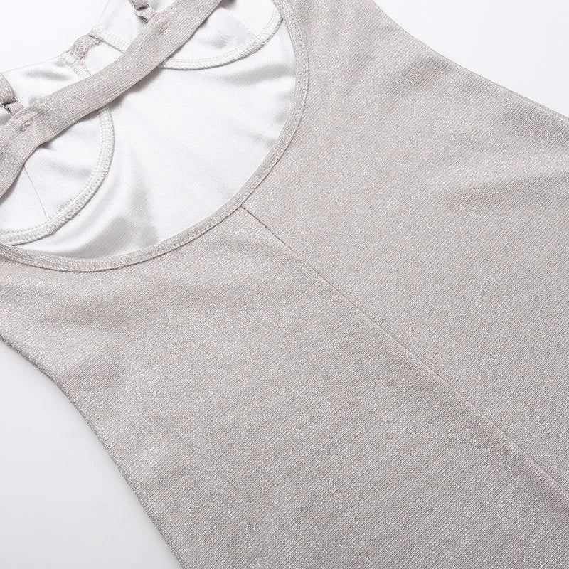 שמלת מקסי נצנצים - טיני