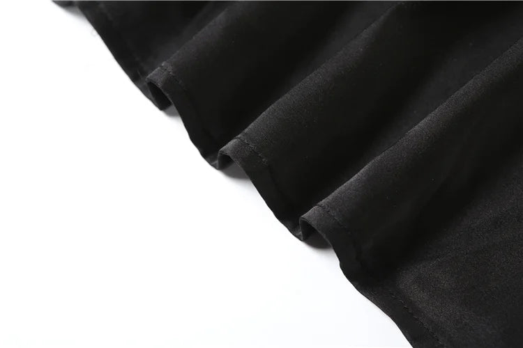 שמלת מקסי סאטן קולר גב פתוח - Aliya