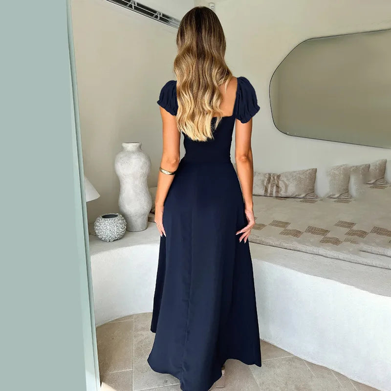 שמלת מקסי בעיצוב כפרי - היילה