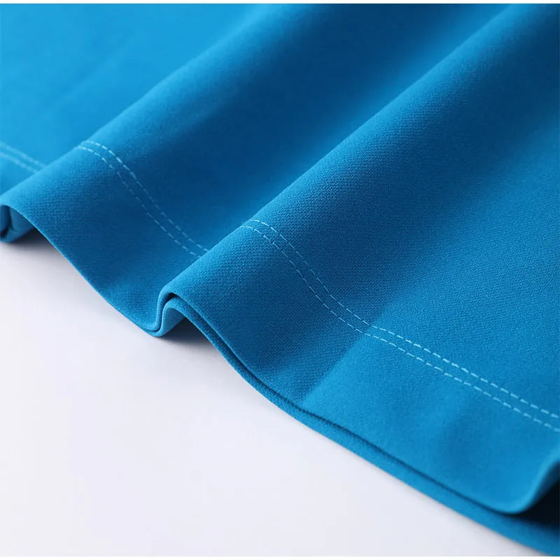 שמלת מקסי מחשוף עמוק צווארון נופל - פולה